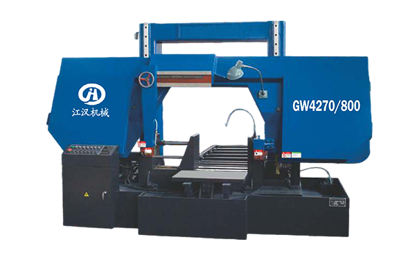 武鸣GW4270/800双柱龙门卧式带锯床